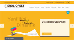 Desktop Screenshot of erolofset.com